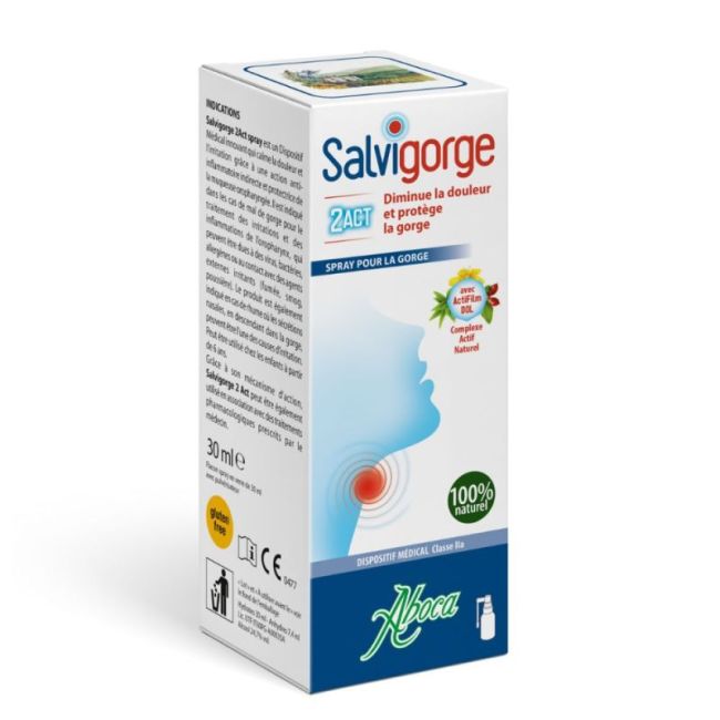 Salvigorge 2Act Spray Fl/30Ml