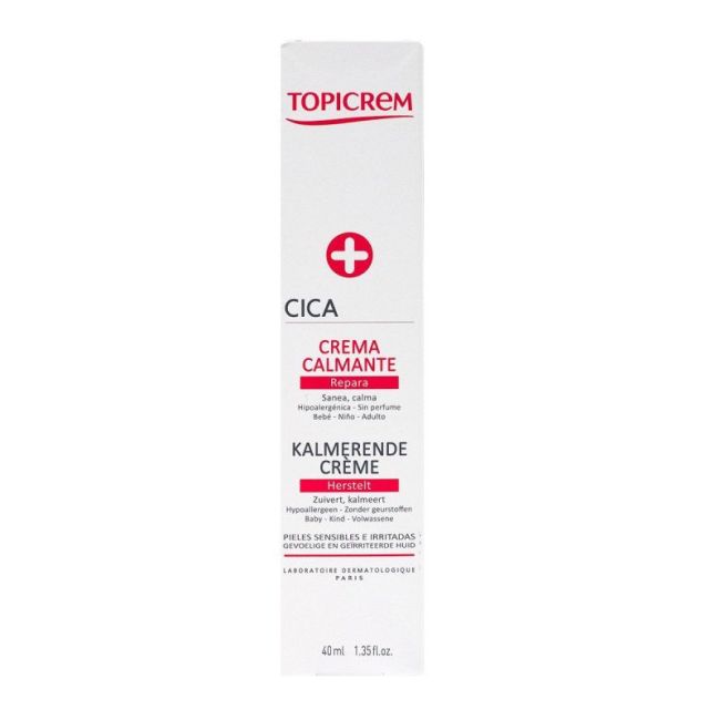 Topicrem Cica+ Cr Apaisante Reparatrice T/40Ml