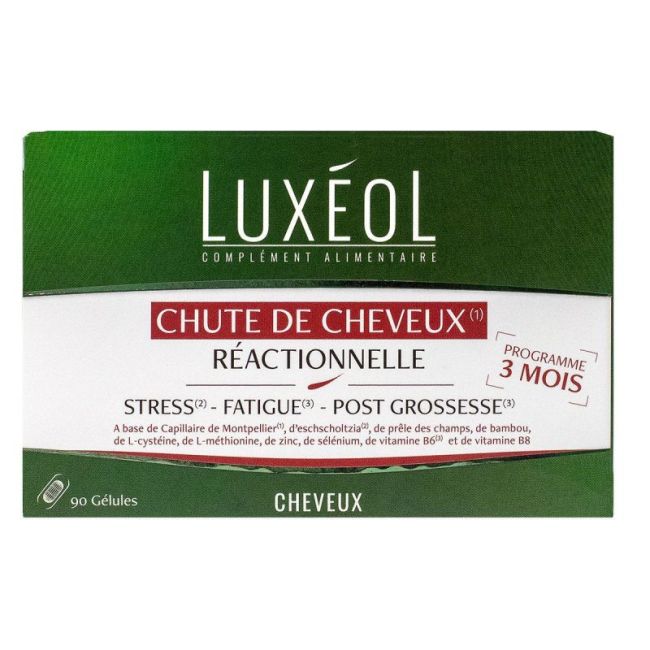 Luxeol Chute De Cheveux Reactionnelle Gel B/90