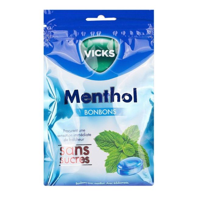 Vicks Bonbon Recommande Par Vicks Menthol Sach/72G