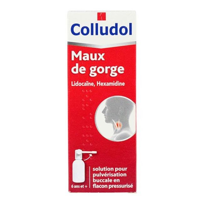 Colludol S Pulv Bucc En Fl Pressurise Fl/30 Ml