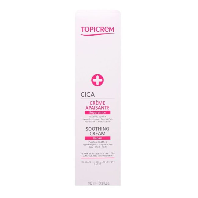 Topicrem Cica+ Cr Apaisante Reparatrice T/100Ml
