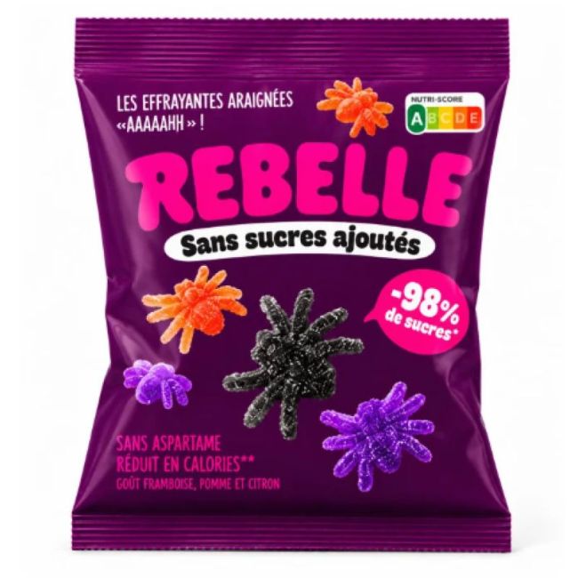 Bonbon Rebelle Araignees 100G