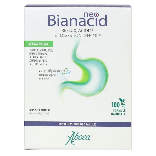 Neobianacid Gle Menthe 20Sach/1,55G