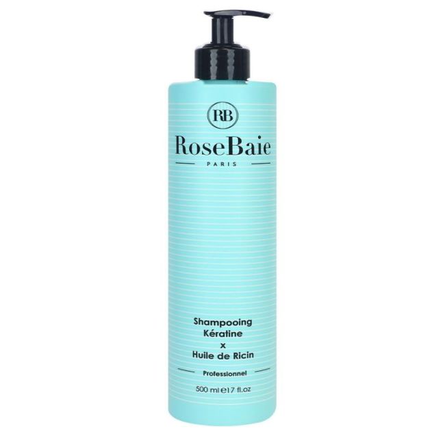 Rosebaie Shampooing Ricin + Keratine Fl Pompe/500Ml