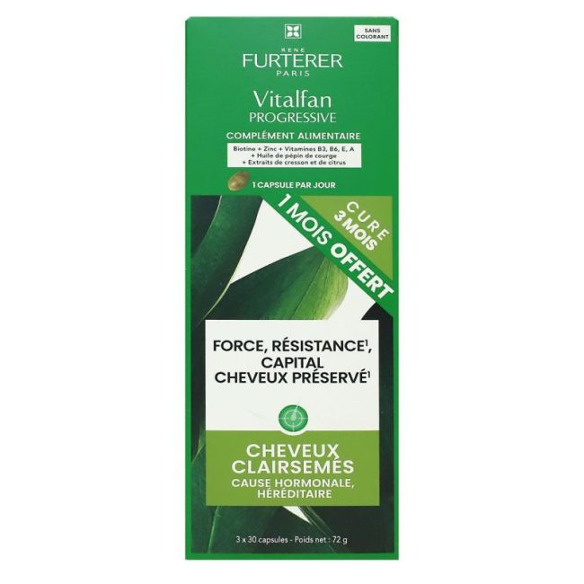 Vitalfan Caps Anti-Chute Progressive Sans Colorant 3B/30