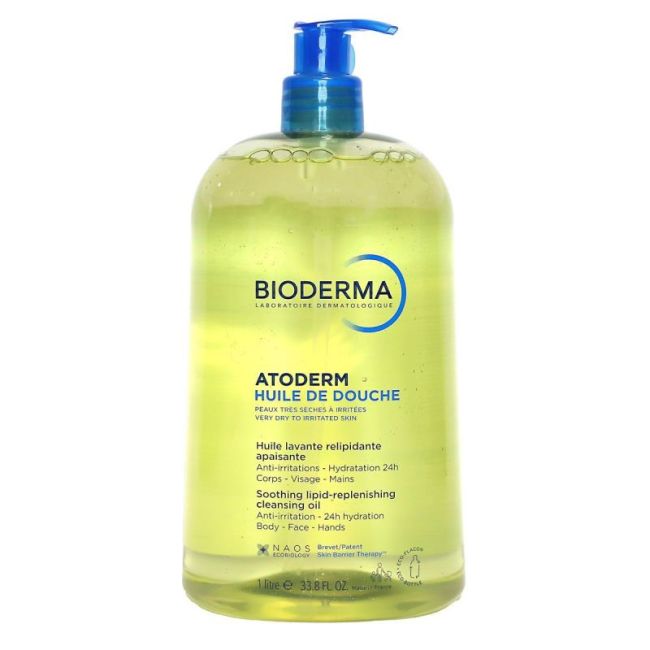Bioderma Atoderm Huile De Douche Fl Pompe/1L