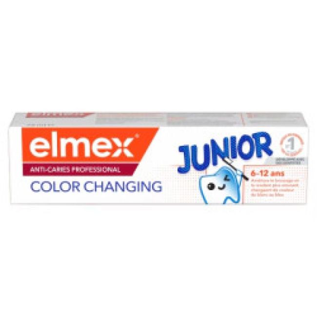 Elmex Anti-Caries Professional Color Changing Pate Dentifrice T/75Ml