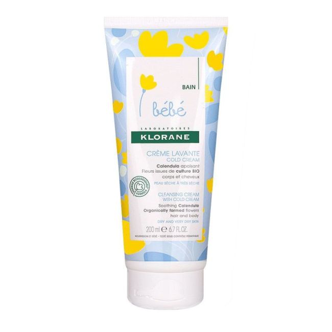 Klorane Bebe Cr Lavante Au Cold Cream T/200Ml