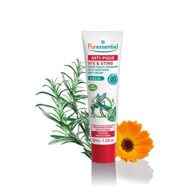 Puressentiel Anti-Pique Schtroumpf Cr Multi-Apaisante Bebe T/30Ml