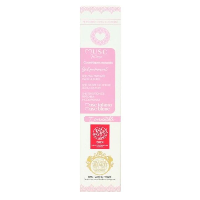 Musc Intime L'irresistible Gel Parfumant Musc Blanc T/30Ml