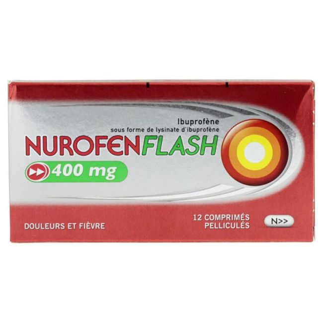Nurofenflash 400 Mg Cpr Pell Plq/12