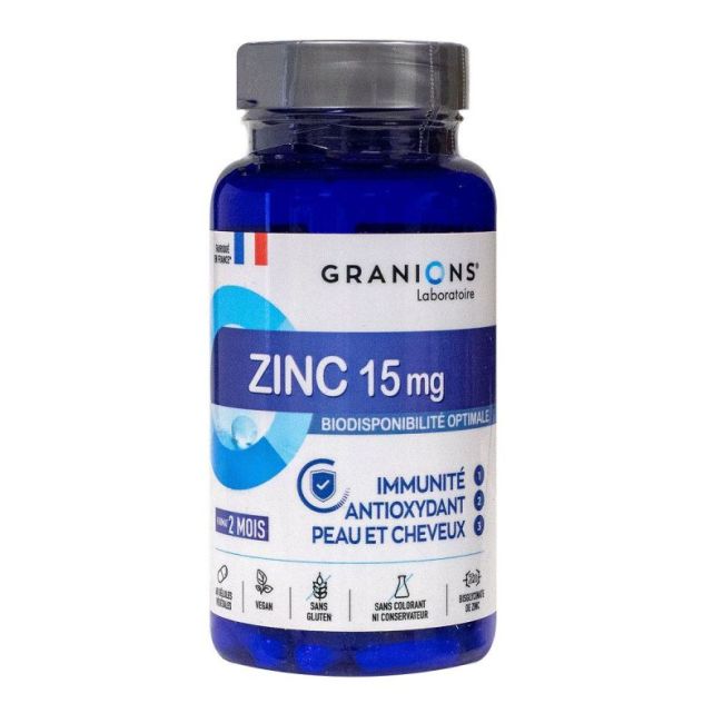 Granions Zinc 15 Mg Gel Pilulier/60