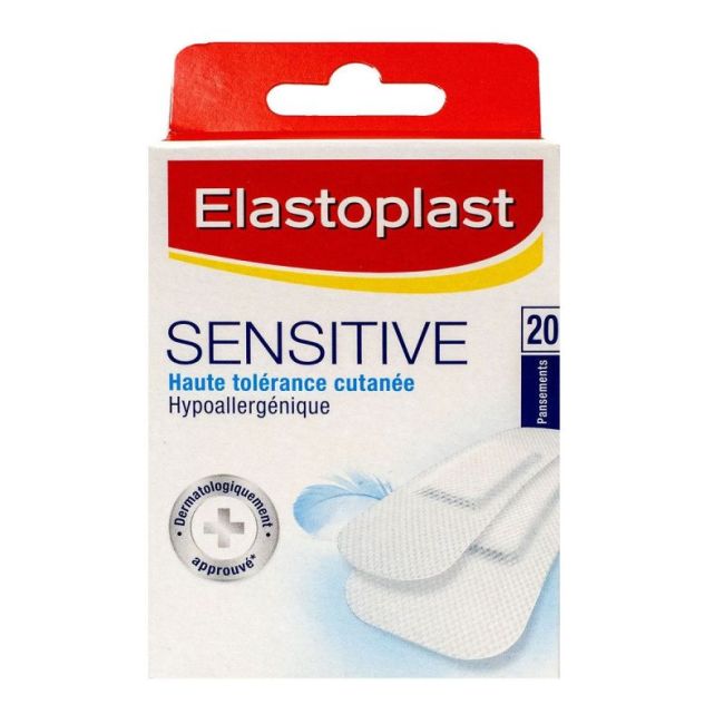 Elastoplast Sensitive Pans Peau Sensible 2 Formats B/20