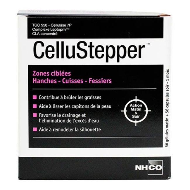 Nhco Cellustepper Gel + Caps Cellulite Zones Ciblees B/2X56
