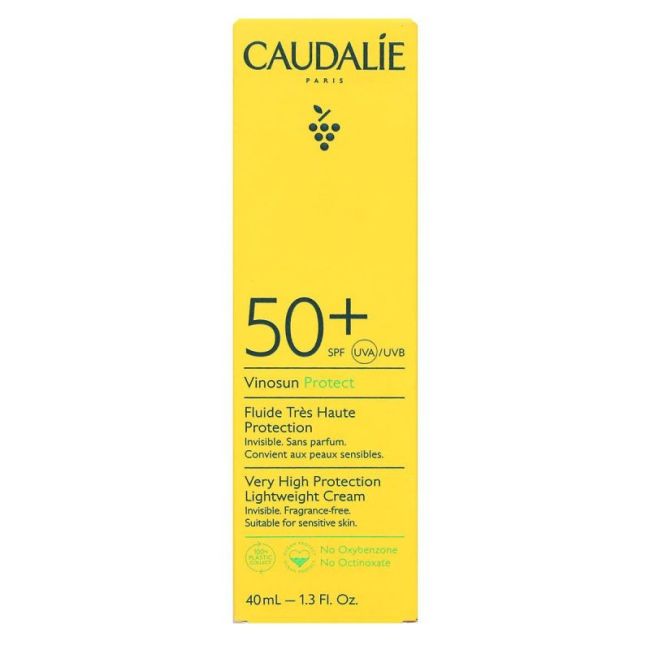 Vinosun Protect Spf50+ Fluide Tres Haute Protection T/40Ml