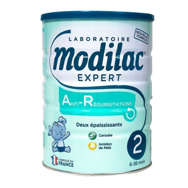 Modilac Expert Anti-Regurgitations 2 Caroube + Amidon De Mais Lait Pdre B/800G