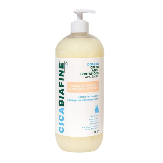 Cicabiafine Cr Douche Anti-Irritations Hydratante Fl Pompe/1L