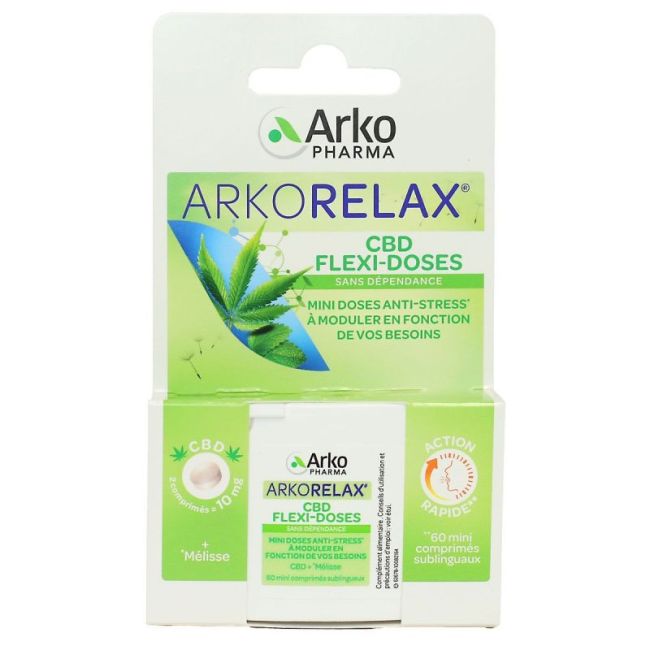 Arkorelax Cbd Flexi-Doses Cpr Subl B/60