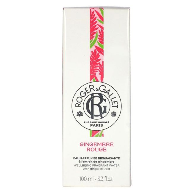 Roger Gallet Gingembre Rouge Eau Parfumee Bienfaisante Fl/100Ml