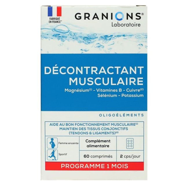 Granions Decontractant Musculaire Cpr B/60