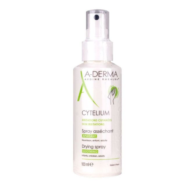 Aderma Cytelium Spray Lot Assechante Apaisante Spray/100Ml