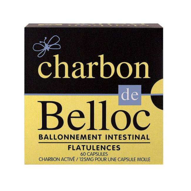 Charbon De Belloc 125 Mg Caps Molle B/60