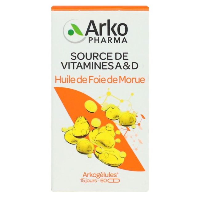 Arkogelules Huile De Foie De Morue Caps Fl/60