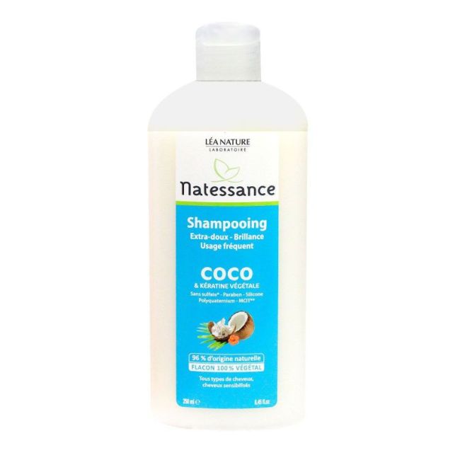 Natessance Coco Shampooing Hydratant Fl/250Ml