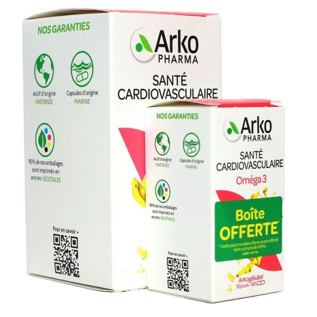 Arkogelules Omega 3 Origine Marine Caps Fl/180+Fl/60