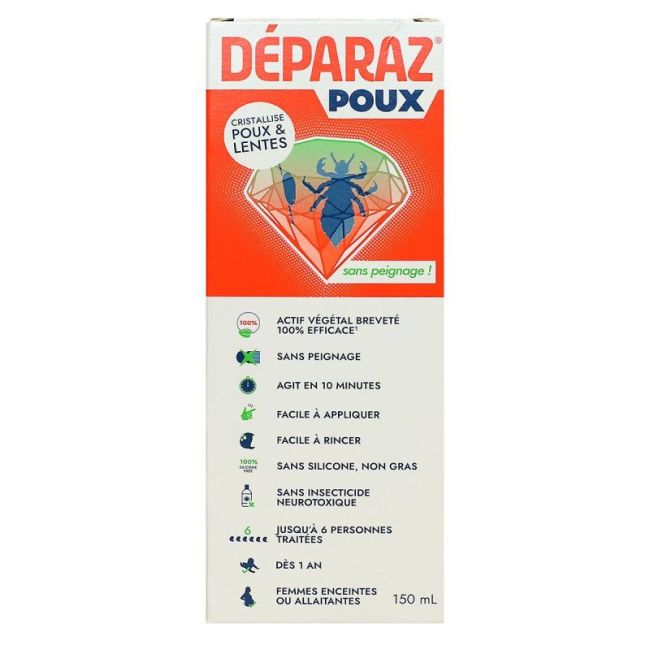 Deparaz Poux Shampooing Traitant Fl/150Ml