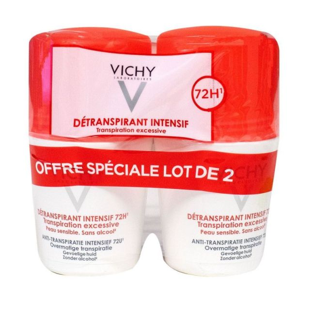 Vichy Detranspirant Intensif 72 H 2Billes/50Ml