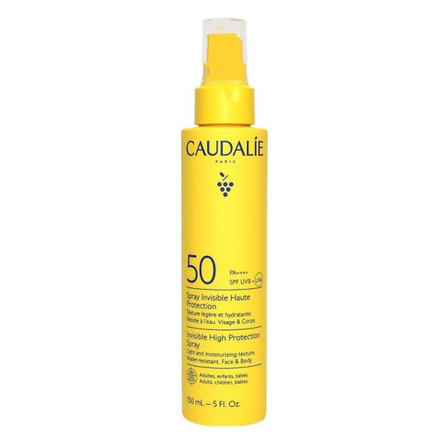 Caudalie Solaire Spf50 Spray Invisible Haute Protection Fl/150Ml