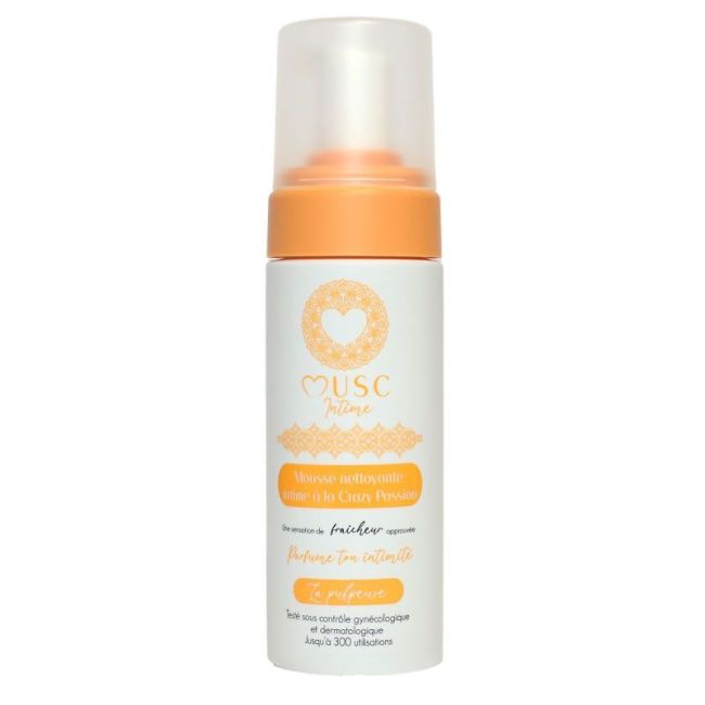 Musc Intime La Pulpeuse Mousse Intime Crazy Passion Fl Pompe/150Ml