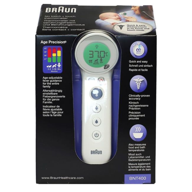 Braun Therm Frontal Sans Contact Bnt400