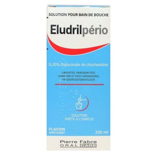 Eludrilperio 0,20 % S Bain Bouche Fl (Pet)/200Ml