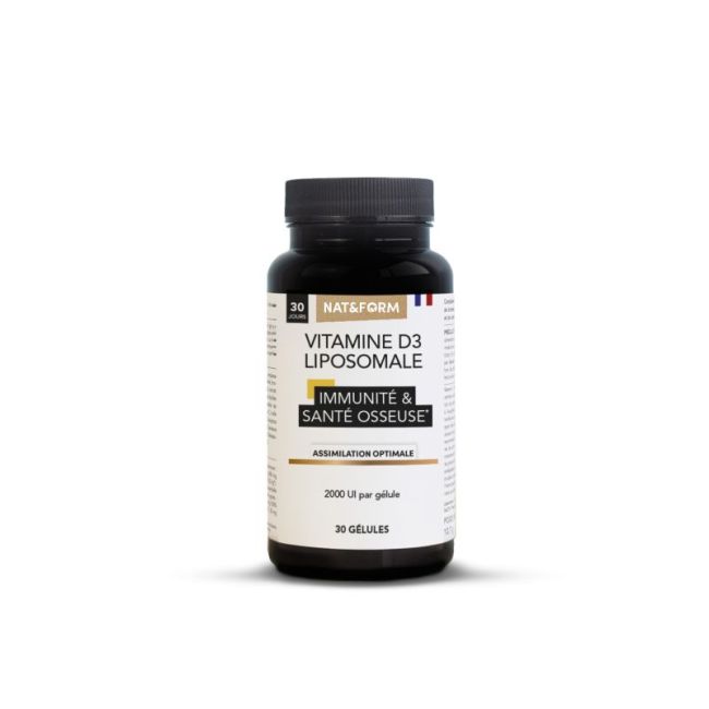 Nat&Form Nutraceutique Premium Vitamine D3 Liposomale Gel B/30