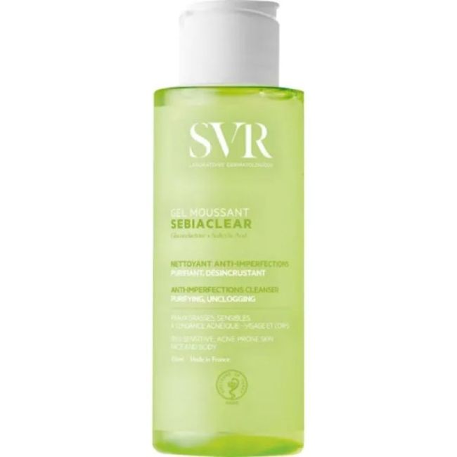Svr Sebiaclear Gel Moussant Sans Savon T/100Ml