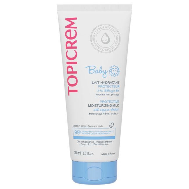 Topicrem Baby Lait Hydratant Protecteur T/200Ml