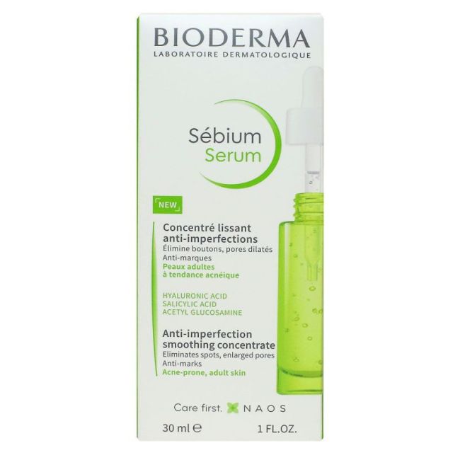Bioderma Sebium Serum Concentre Lissant Anti-Imperfections Fl Cpte-Gttes/30Ml