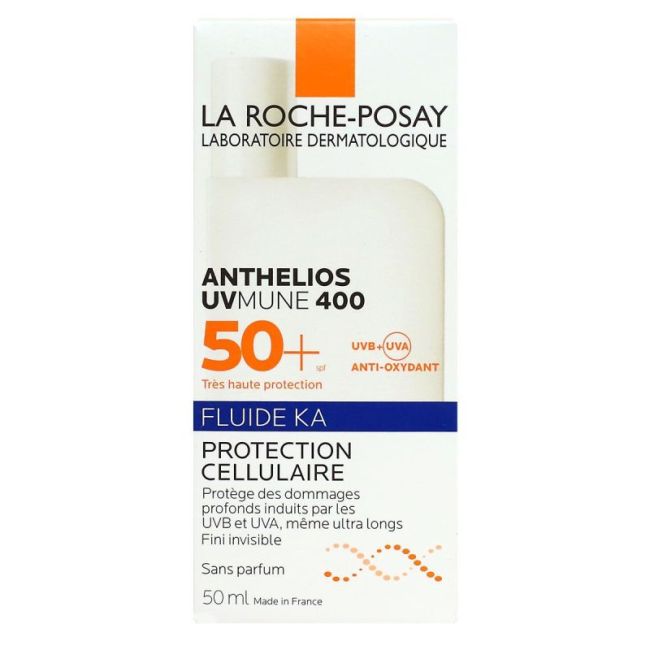 Anthelios Uvmune 400 La Roche Posay Spf50+ Fluide Ka Sans Parfum Fl/50Ml