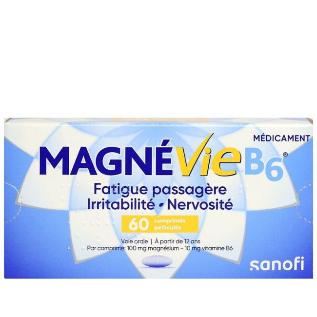 Magnevie B6 100 Mg/10 Mg Cpr Pell Plaq/60