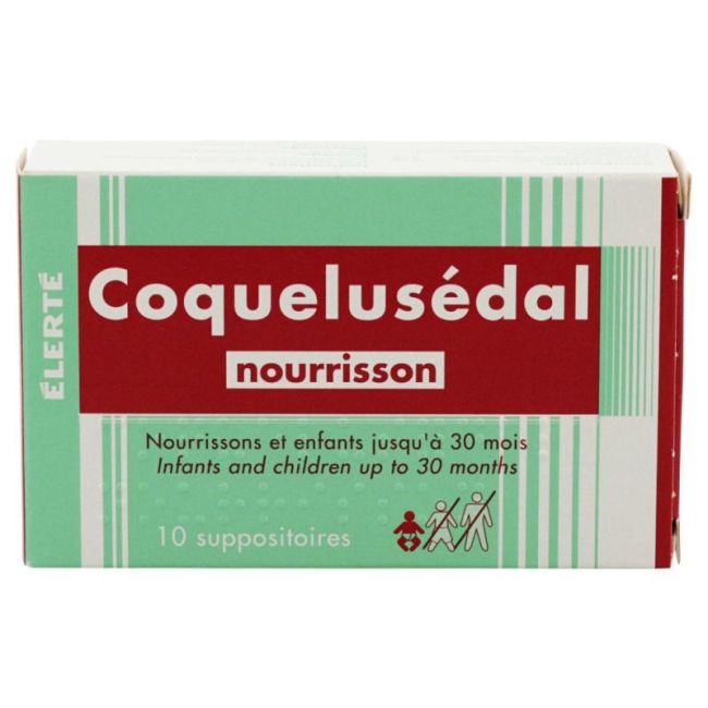 Coquelusedal Suppos Nourrisson Plq/10