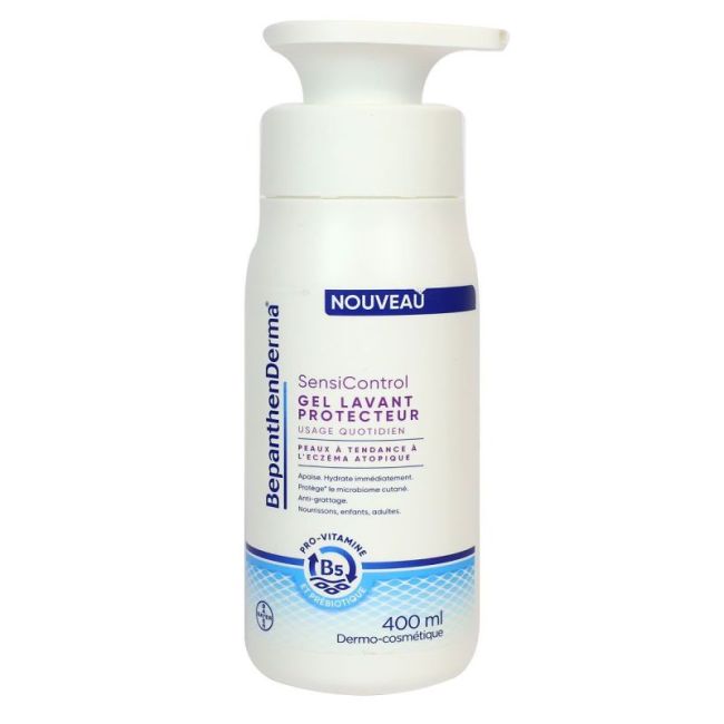 Bepanthenderma Sensicontrol Gel Lavant Protecteur Fl Pompe/400Ml
