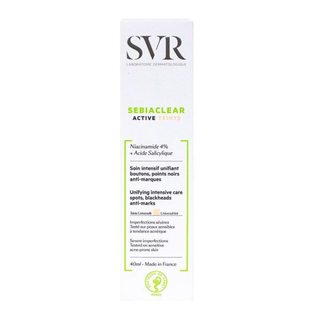 Svr Sebiaclear Active Cr Teintee T/40Ml