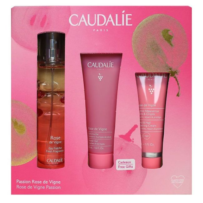 Caudalie Vinotherapie Coffret Noel 2023 Rose De Vigne