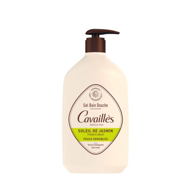 Cavailles Gel Bain Douche Soleil De Jasmin Fl Pompe/1L