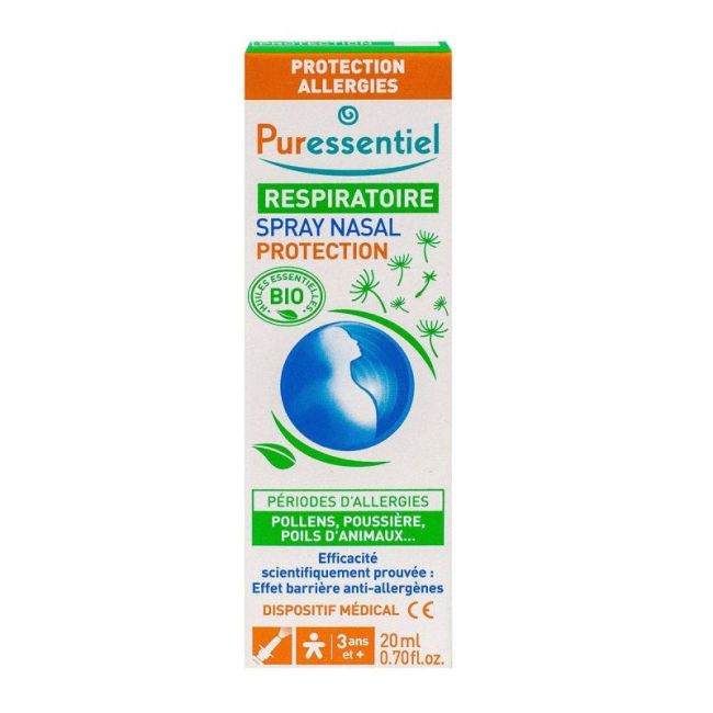 Puressentiel Respiratoire Spray Nasal Protection Allergies Fl/20Ml