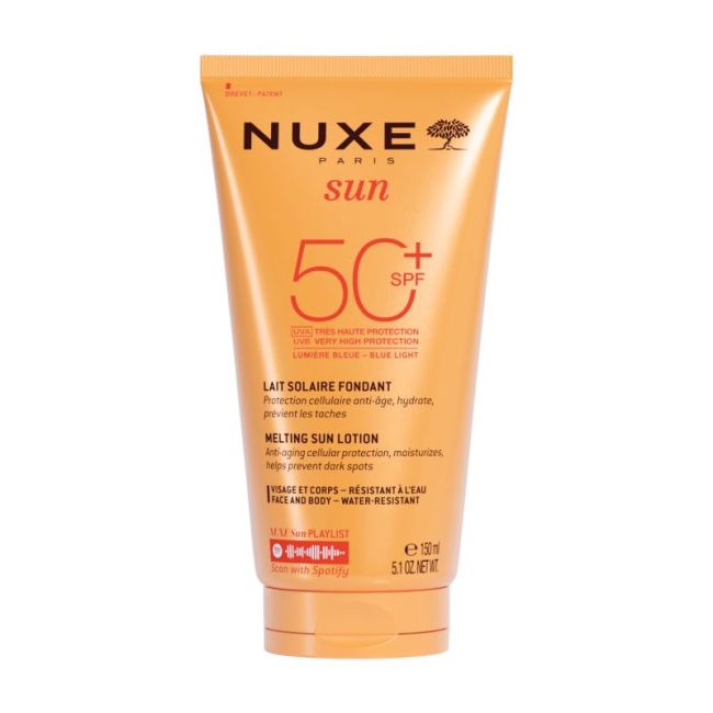Nuxe Sun Spf50 Lait Fondant Haute Protection T/150Ml