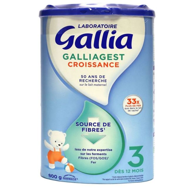 Gallia Galliagest Croissance Lait Pdre B/800G